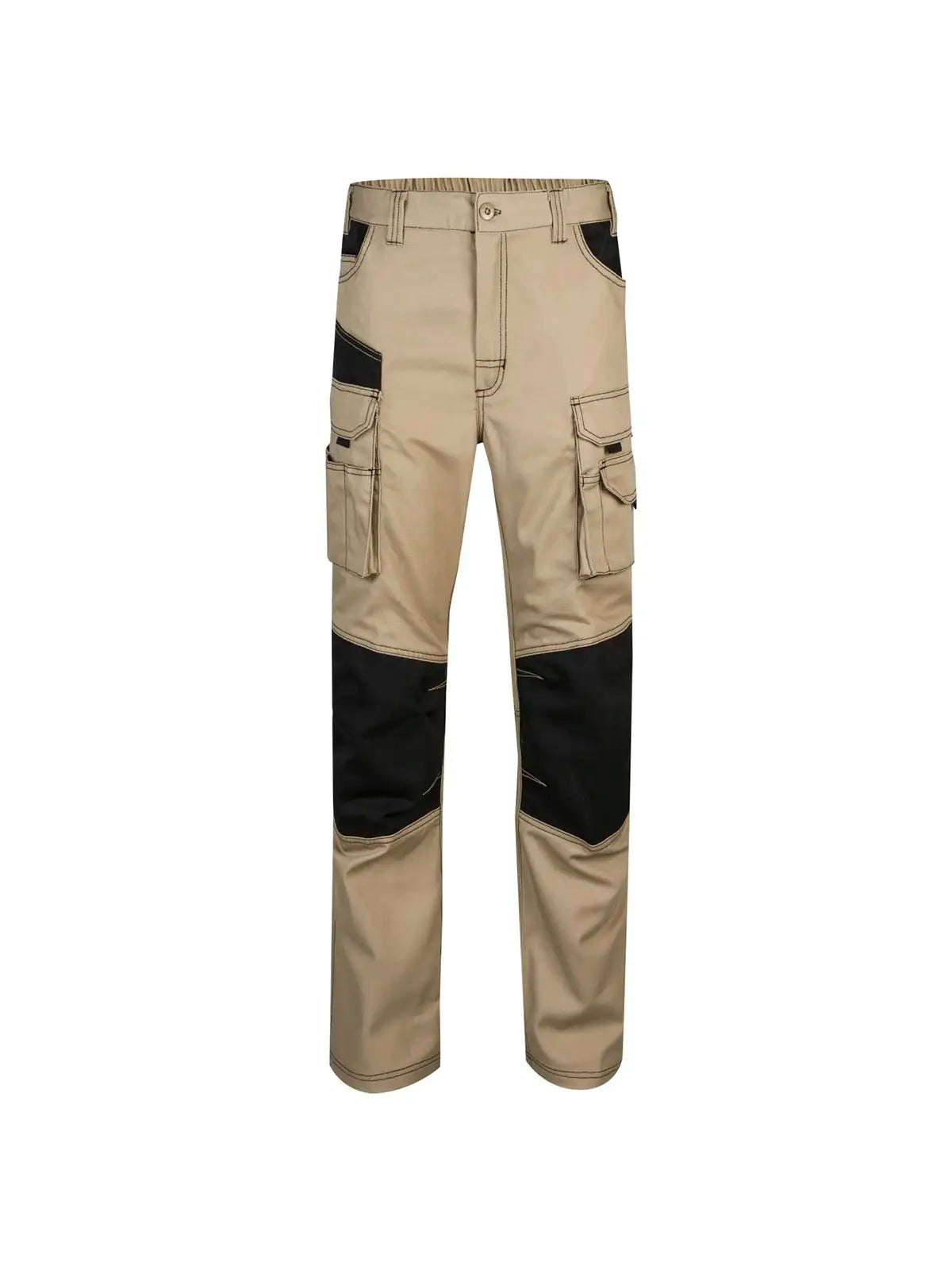 Pantalón canvas bicolor multibolsillos Velilla 103011B