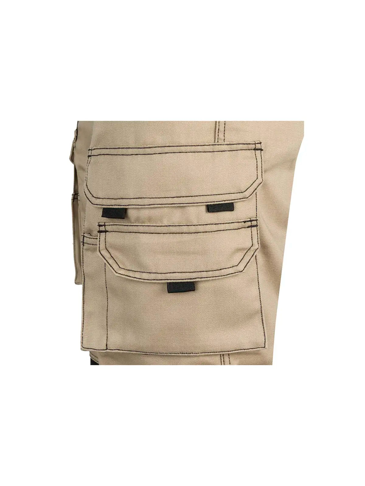 Pantalón canvas bicolor multibolsillos Velilla 103011B