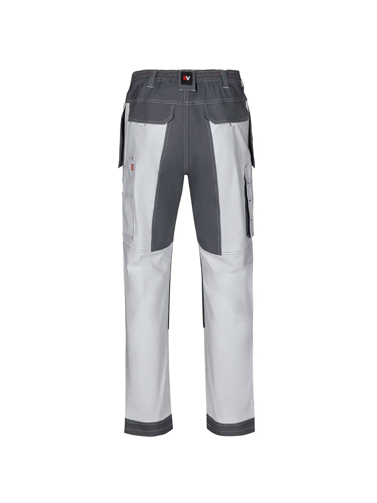 Pantalón canvas stretch bicolor con bolsillos flotantes Velilla 103019S