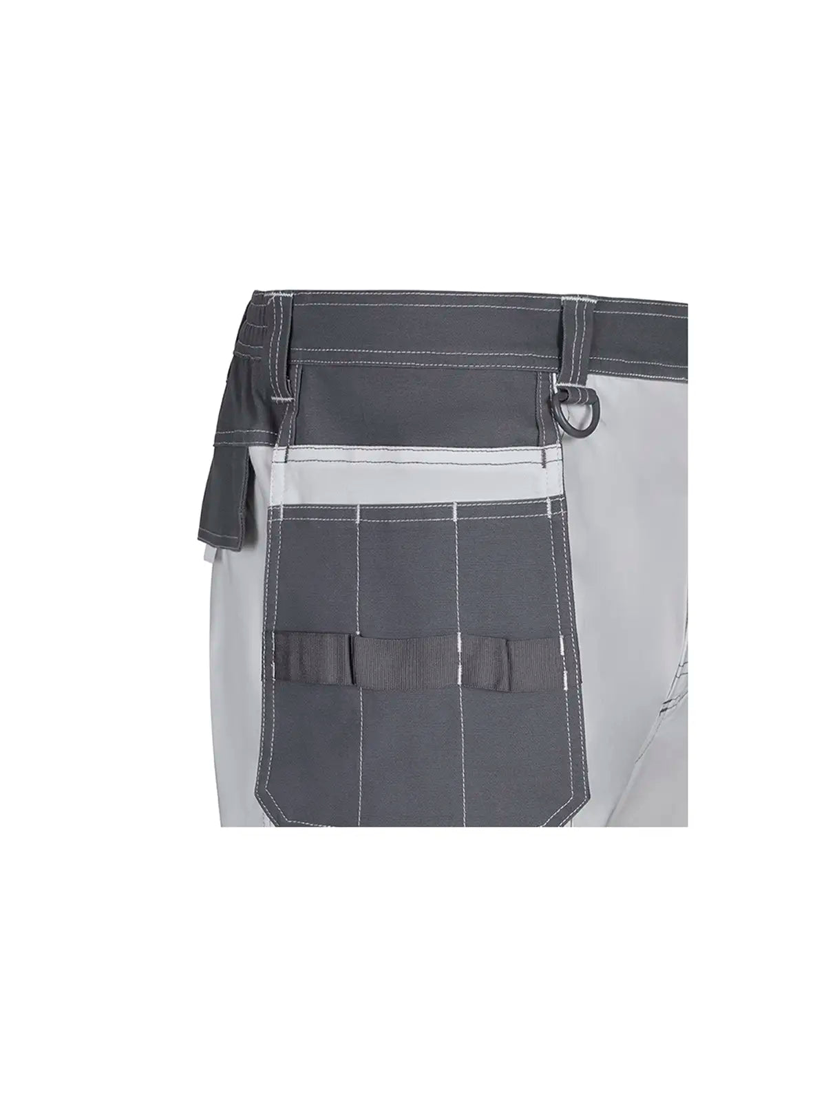 Pantalón canvas stretch bicolor con bolsillos flotantes Velilla 103019S