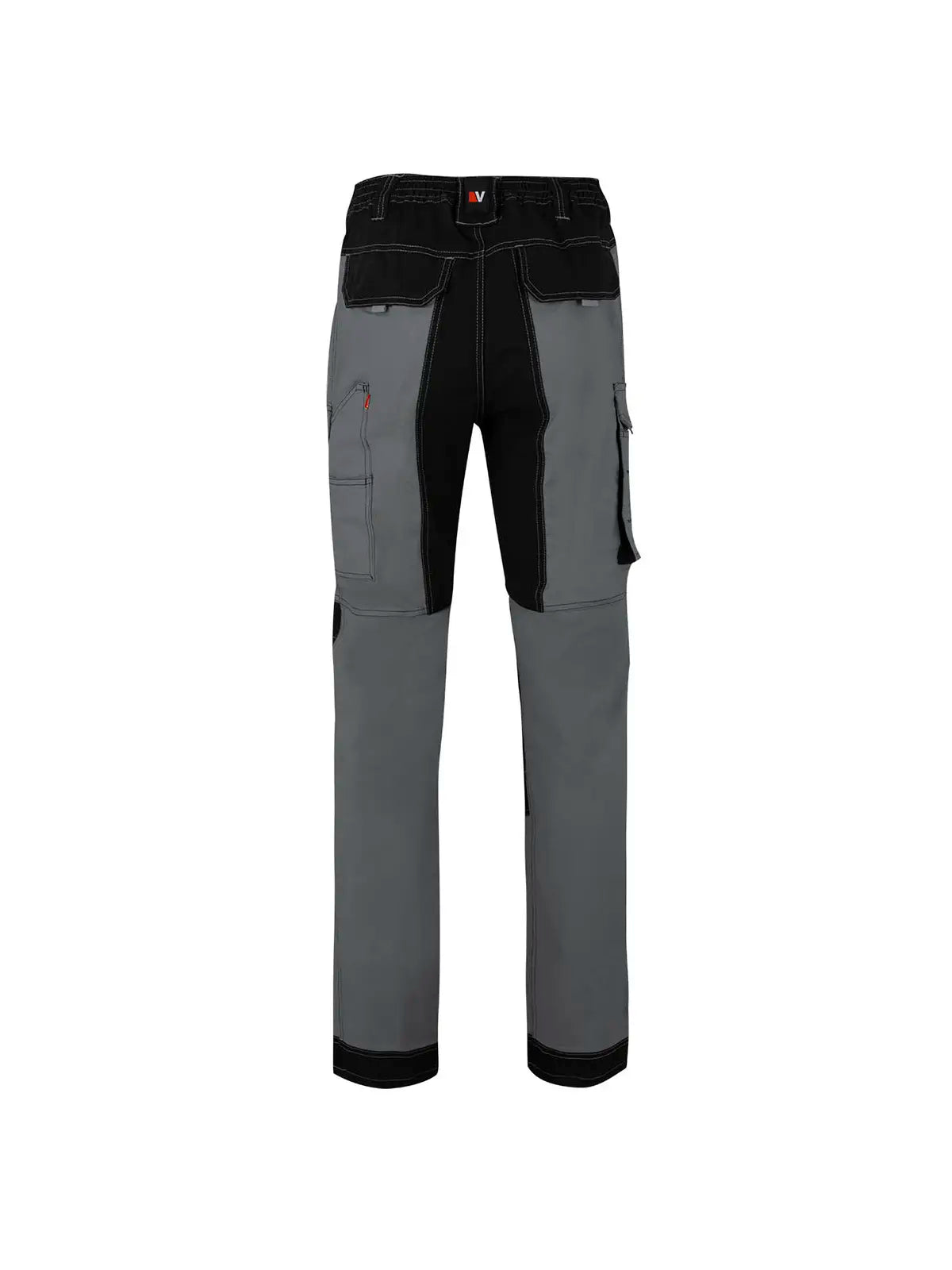 Pantalón canvas stretch bicolor con bolsillos flotantes Velilla 103019S