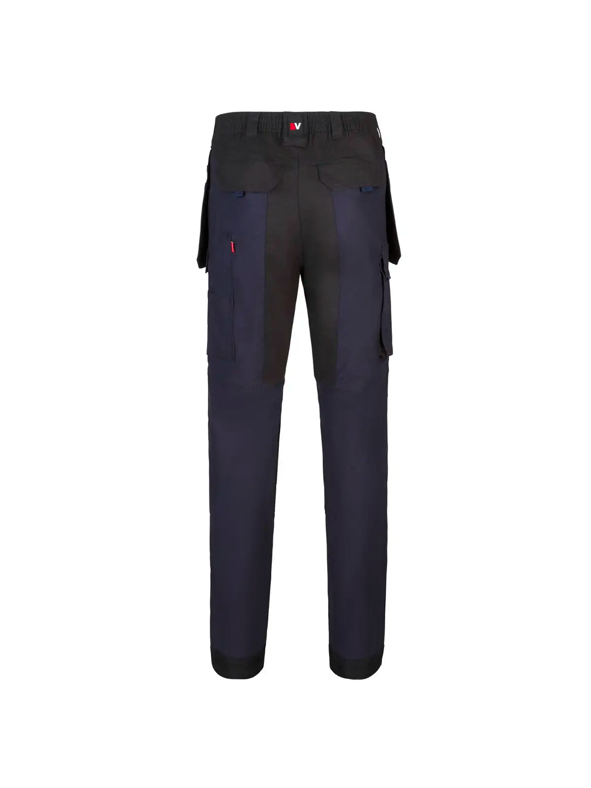 Pantalón canvas stretch bicolor con bolsillos flotantes Velilla 103019S