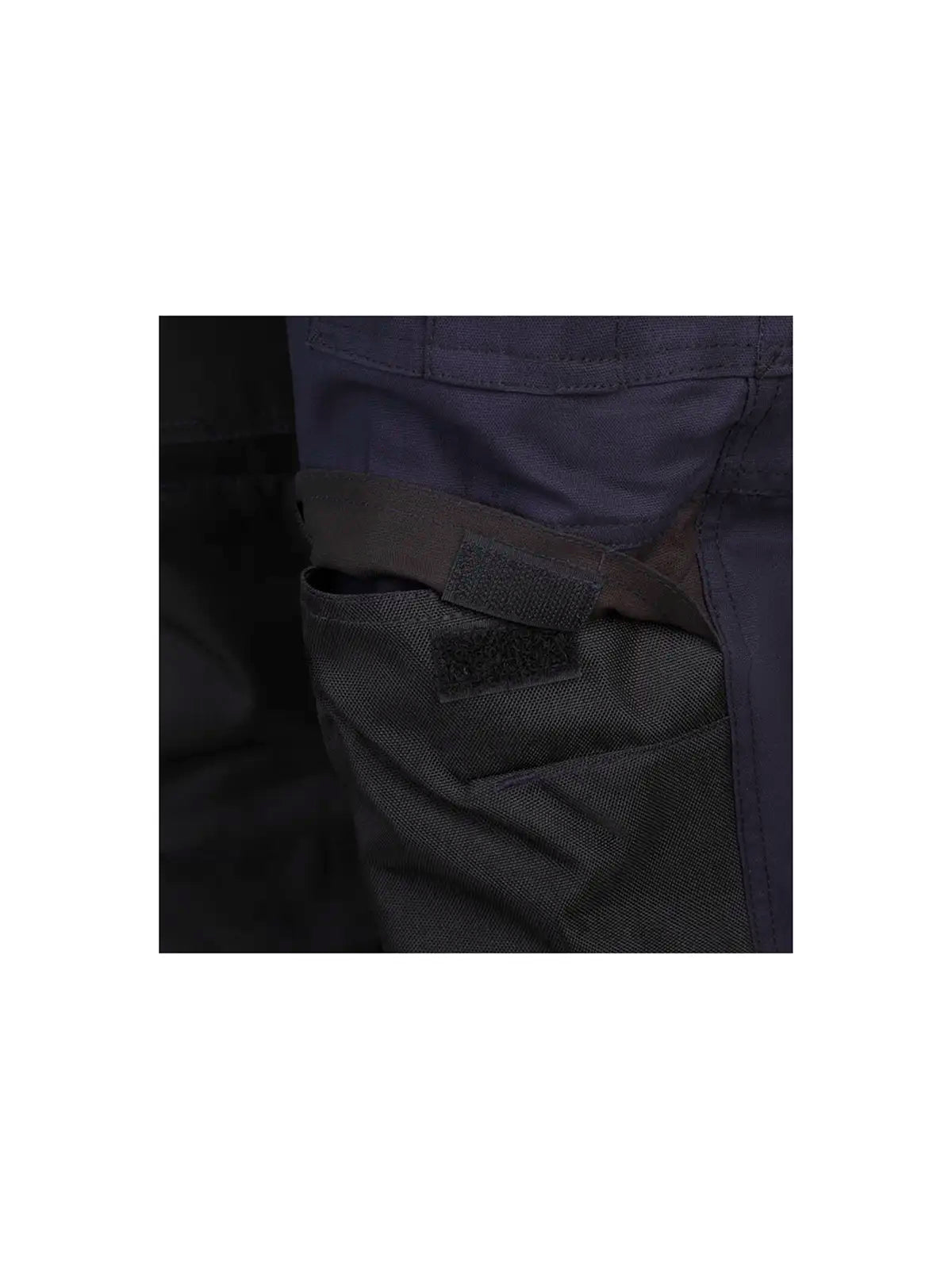 Pantalón canvas stretch bicolor con bolsillos flotantes Velilla 103019S