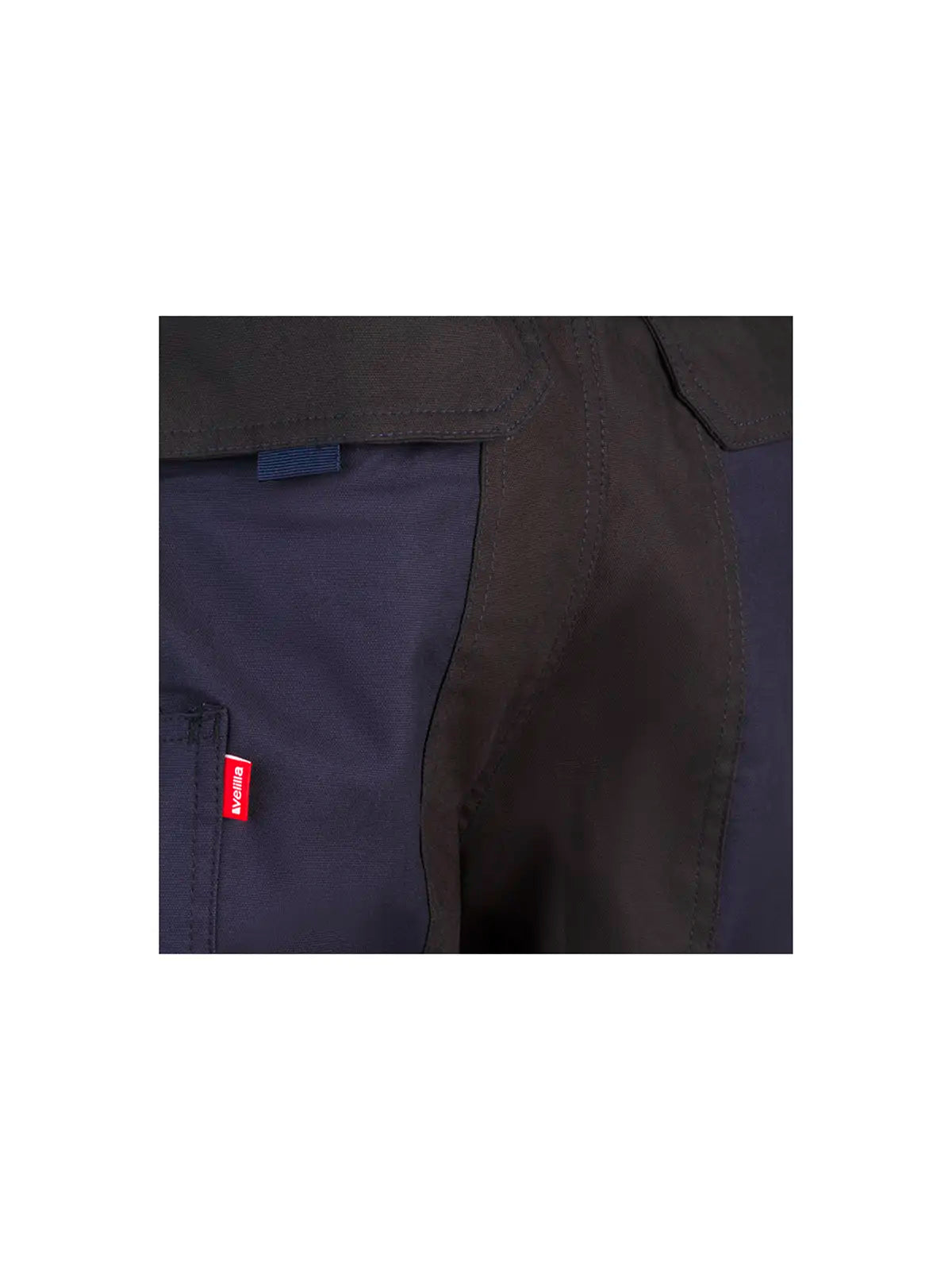 Pantalón canvas stretch bicolor con bolsillos flotantes Velilla 103019S