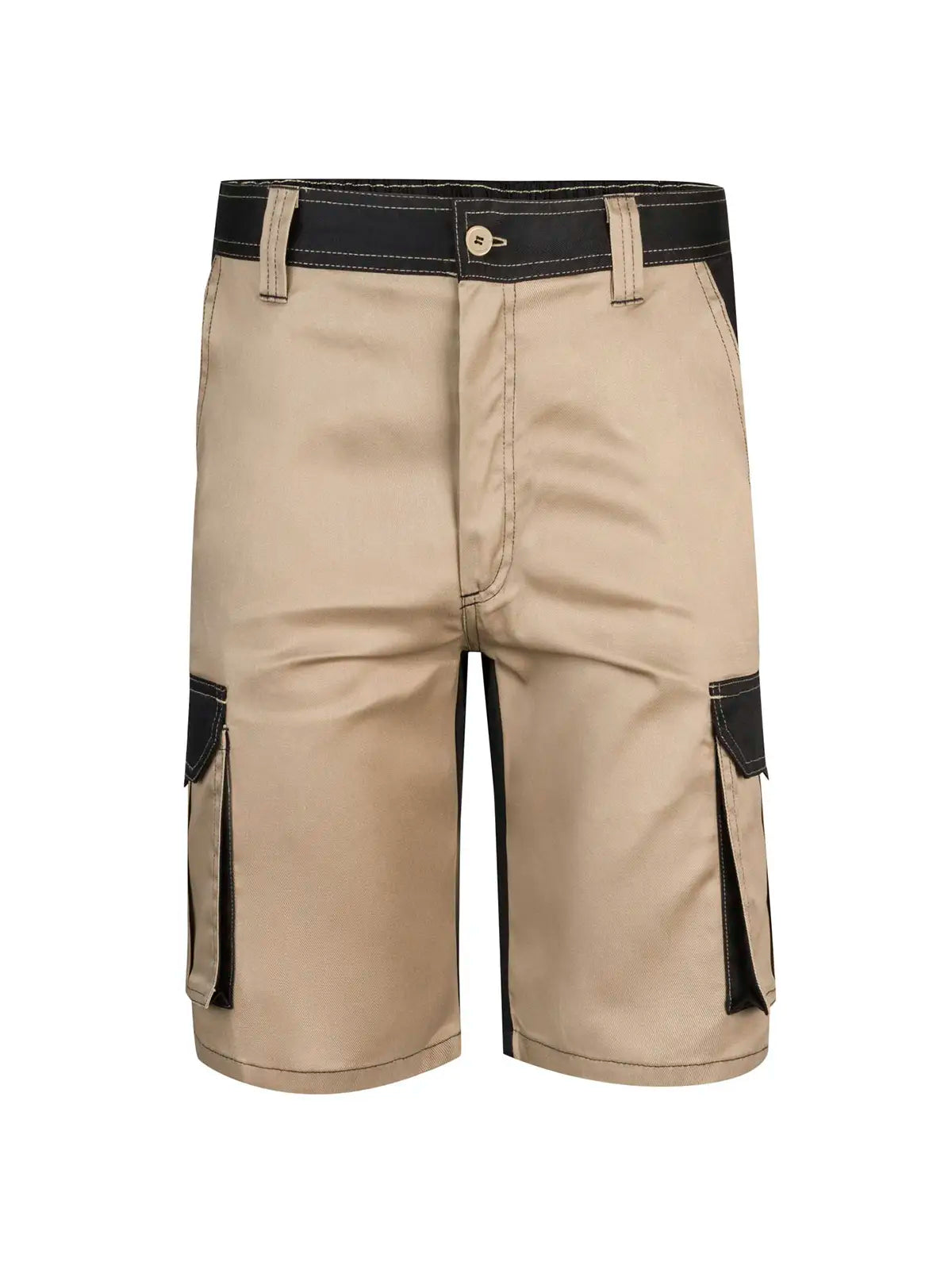 Pantalón corto bicolor multibolsillos Velilla 103021B