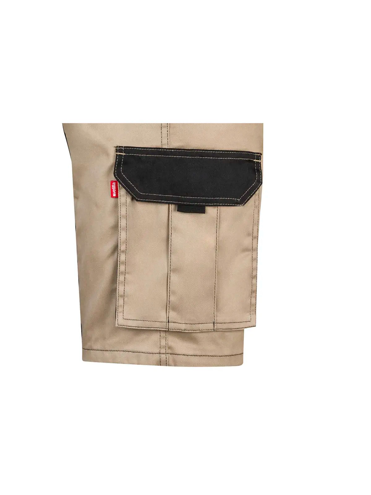 Pantalón corto bicolor multibolsillos Velilla 103021B