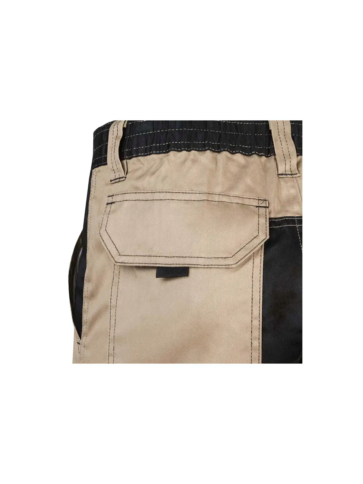 Pantalón corto bicolor multibolsillos Velilla 103021B