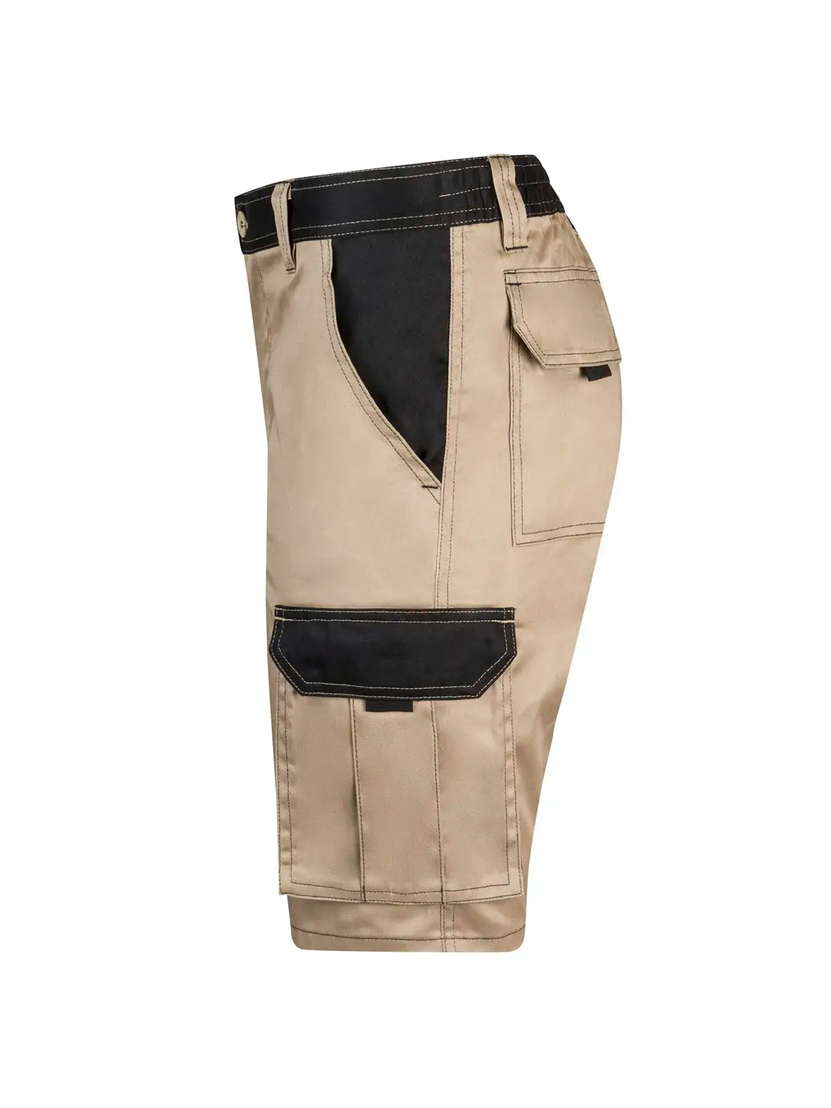 Pantalón corto bicolor multibolsillos Velilla 103021B