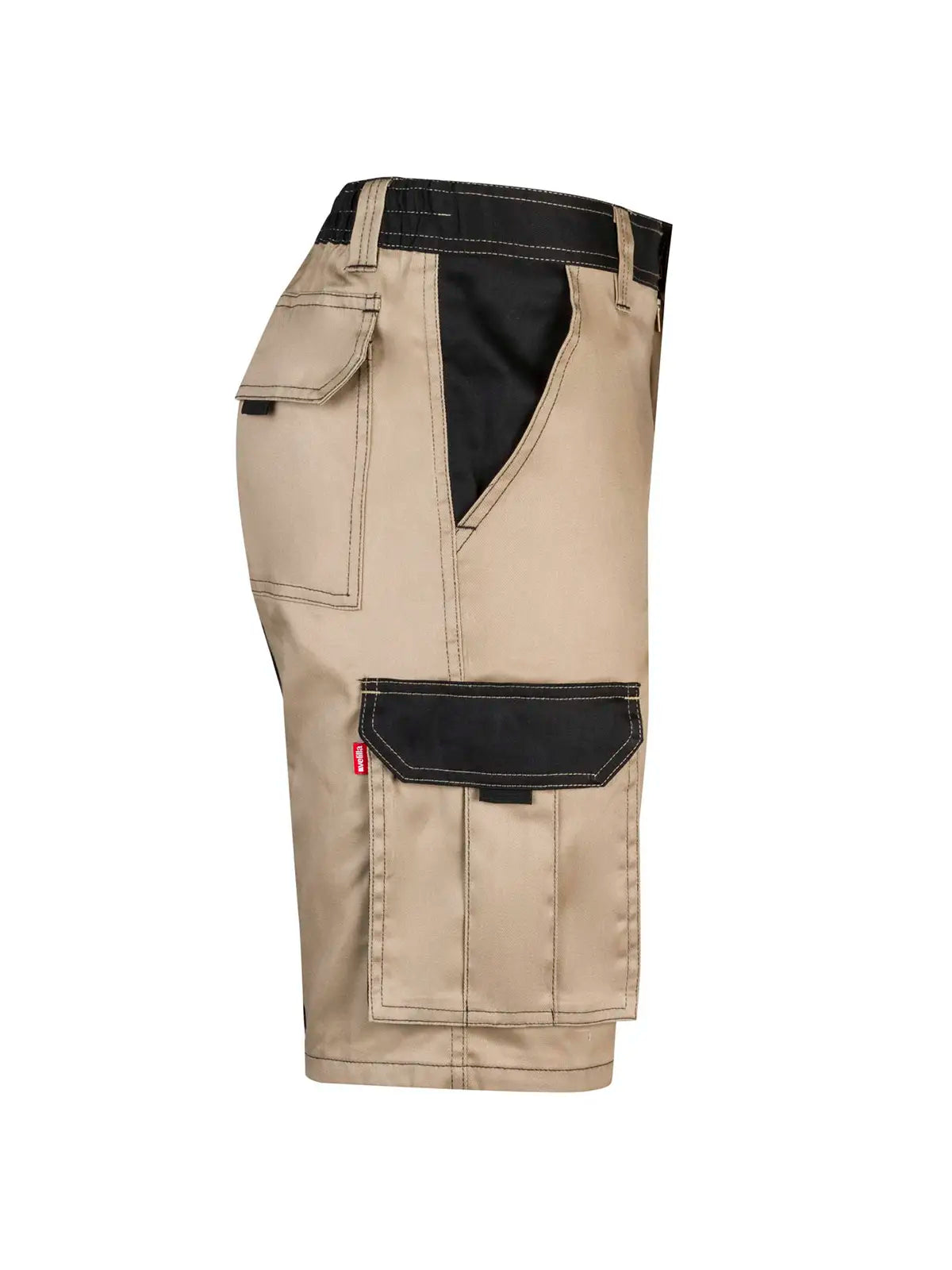 Pantalón corto bicolor multibolsillos Velilla 103021B