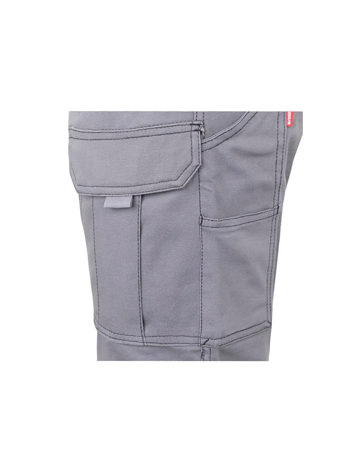 Pantalón corto canvas stretch con bolsillos flotantes Velilla 103029S