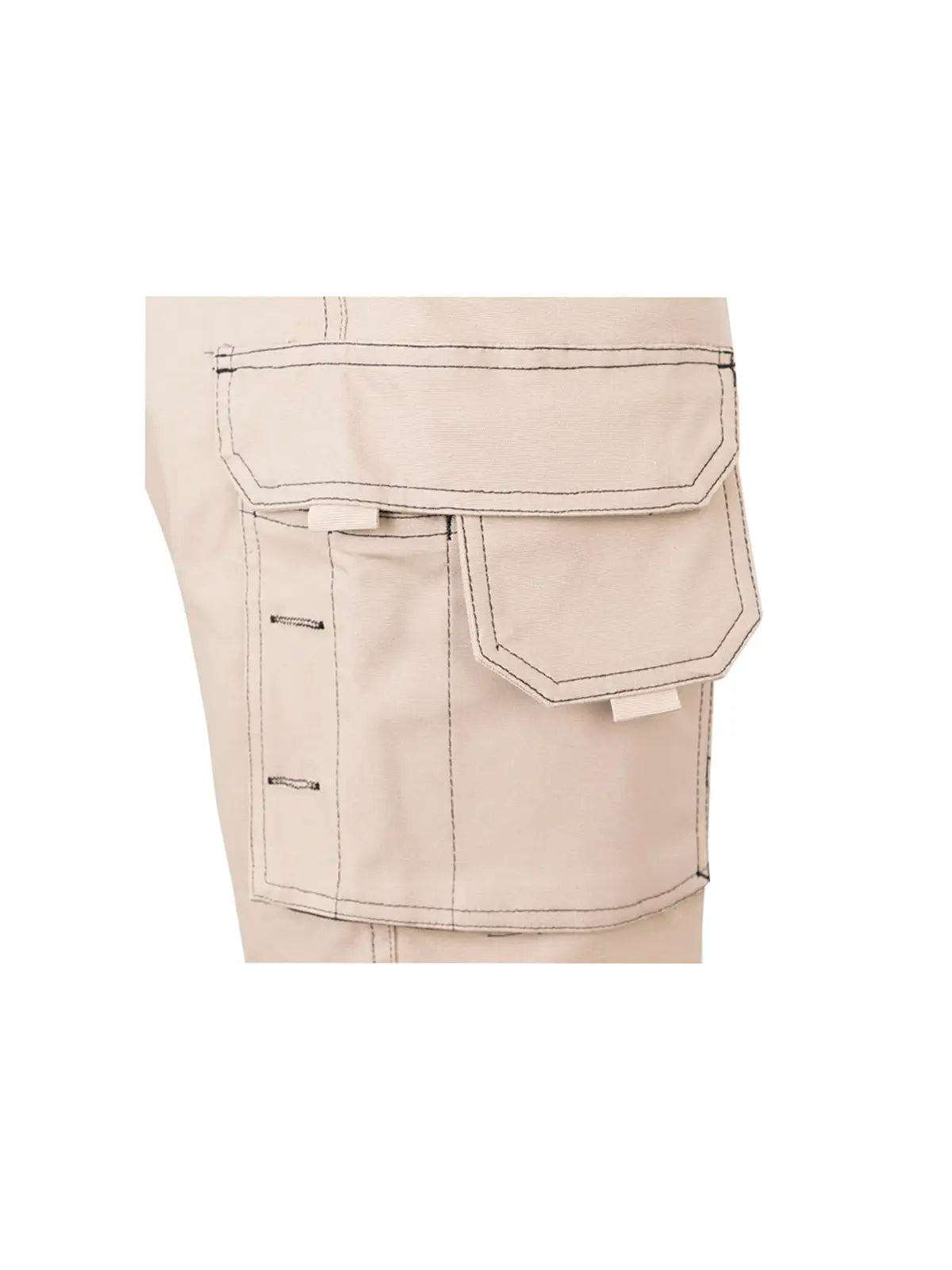 Pantalón corto canvas stretch con bolsillos flotantes Velilla 103029S