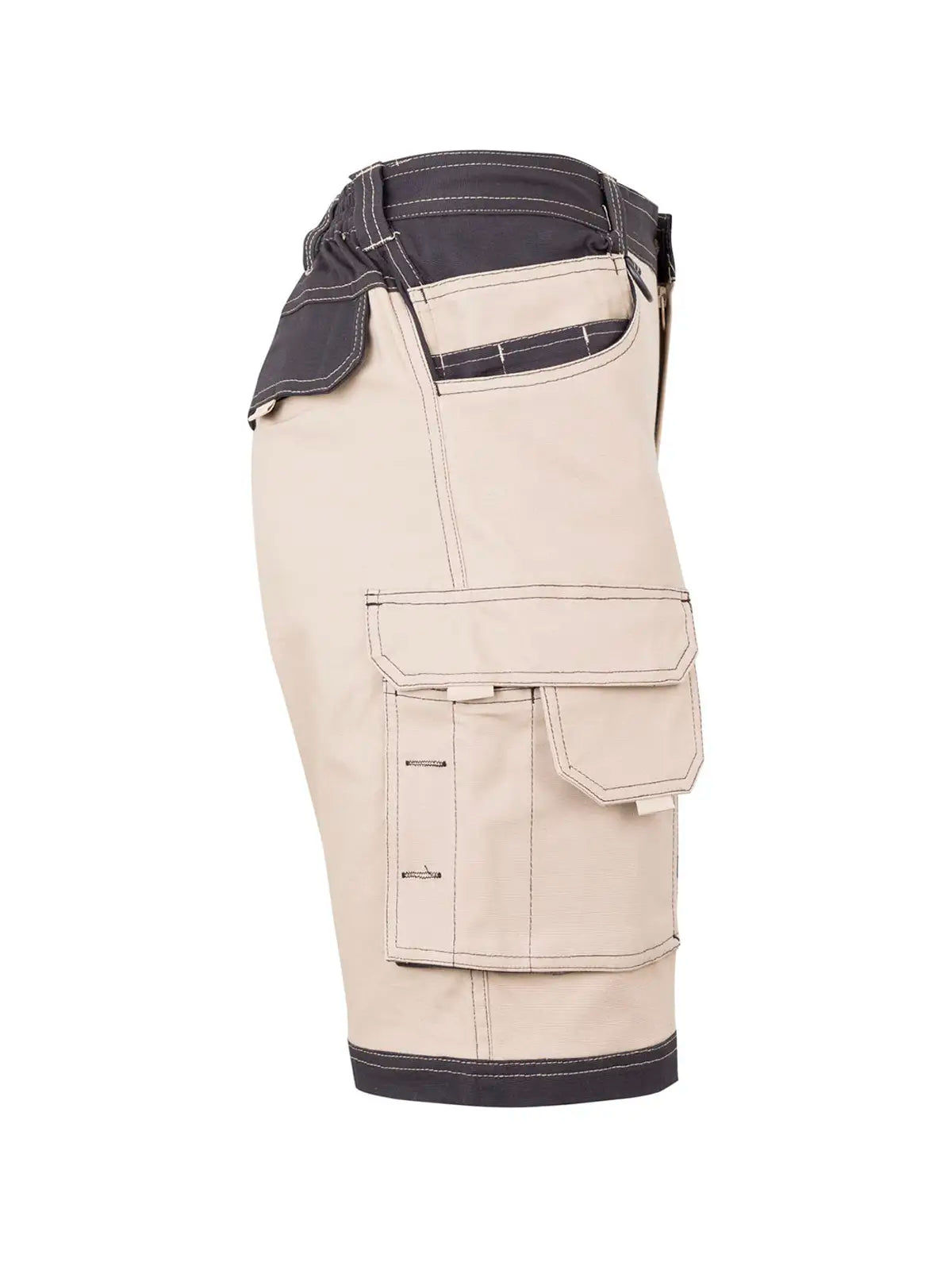 Pantalón corto canvas stretch con bolsillos flotantes Velilla 103029S