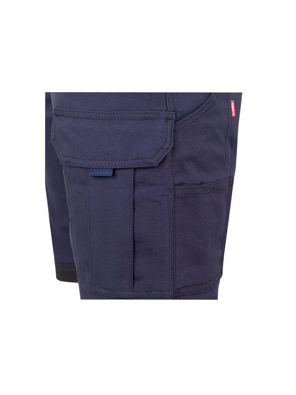 Pantalón corto canvas stretch con bolsillos flotantes Velilla 103029S