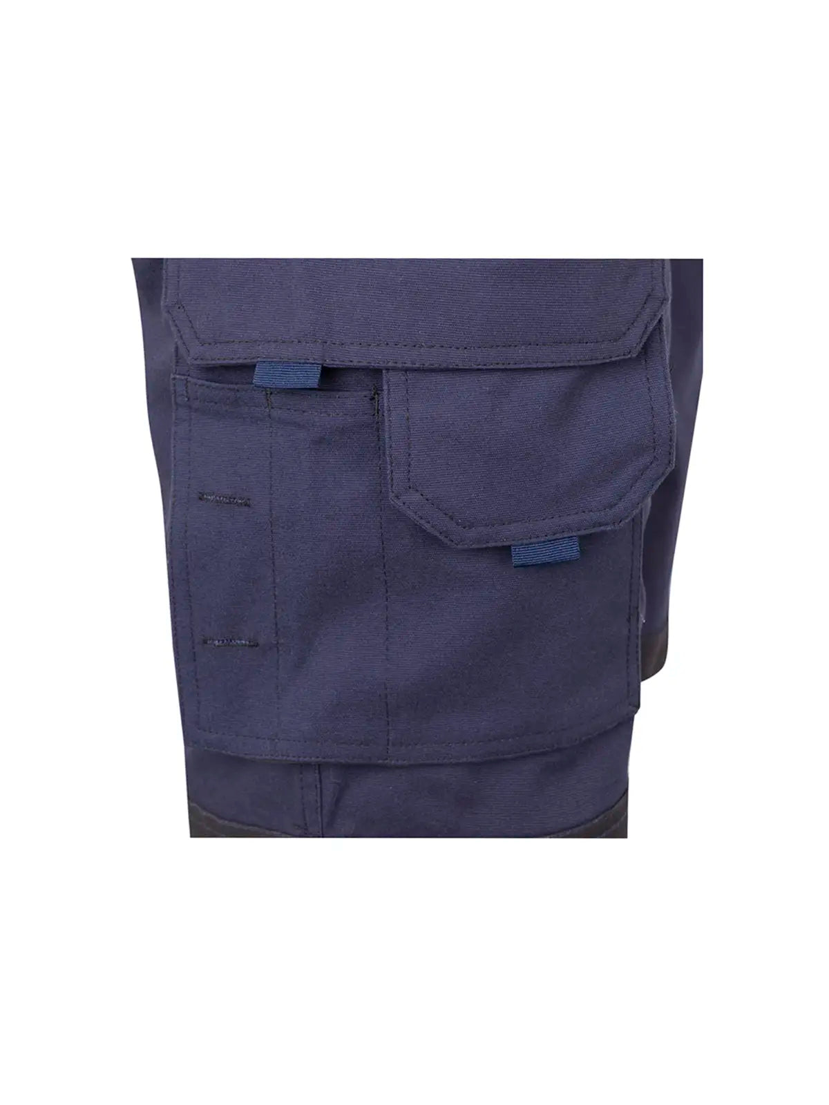 Pantalón corto canvas stretch con bolsillos flotantes Velilla 103029S