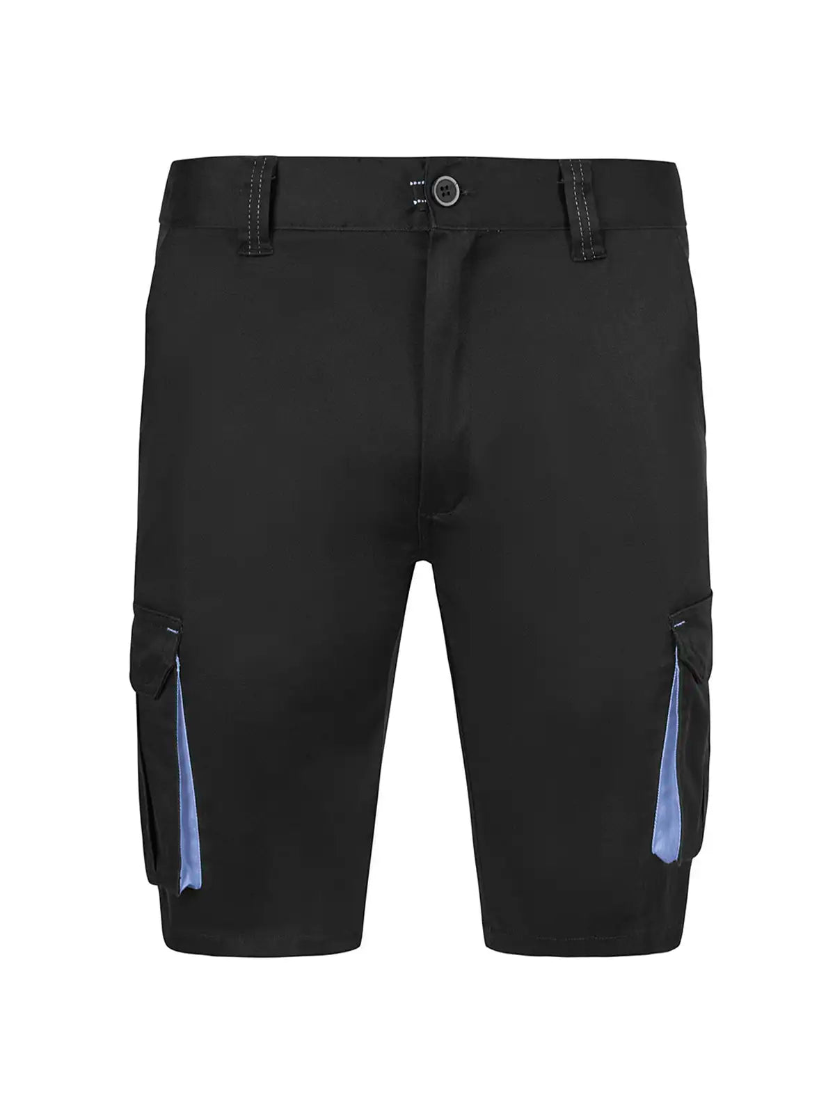 Pantalón corto stretch bicolor multibolsillos Velilla 103034S