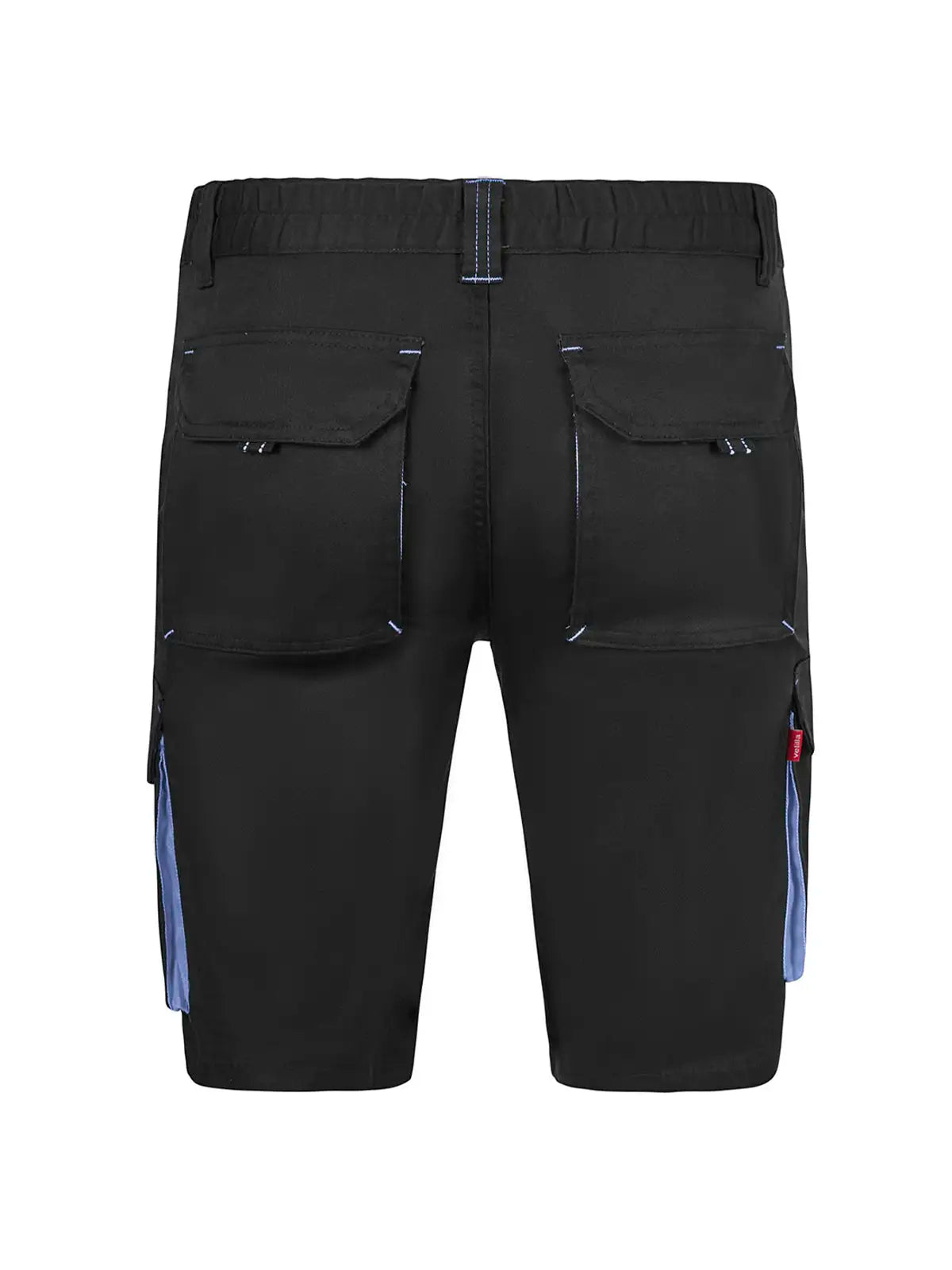 Pantalón corto stretch bicolor multibolsillos Velilla 103034S