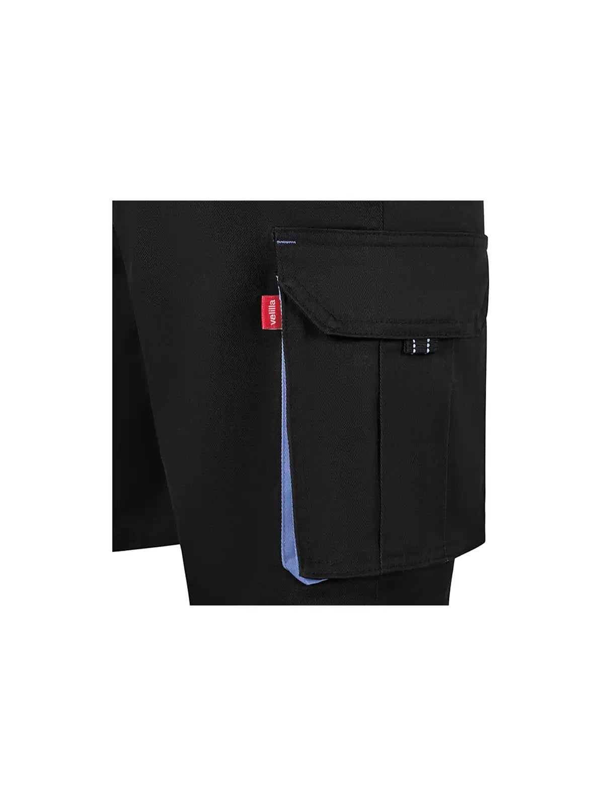 Pantalón corto stretch bicolor multibolsillos Velilla 103034S
