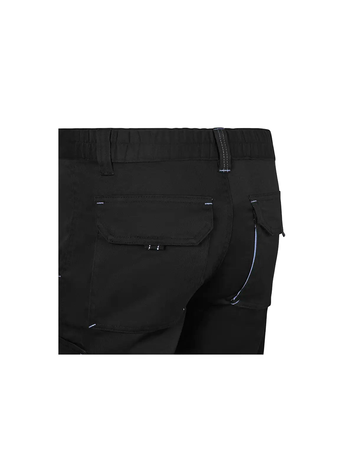 Pantalón corto stretch bicolor multibolsillos Velilla 103034S