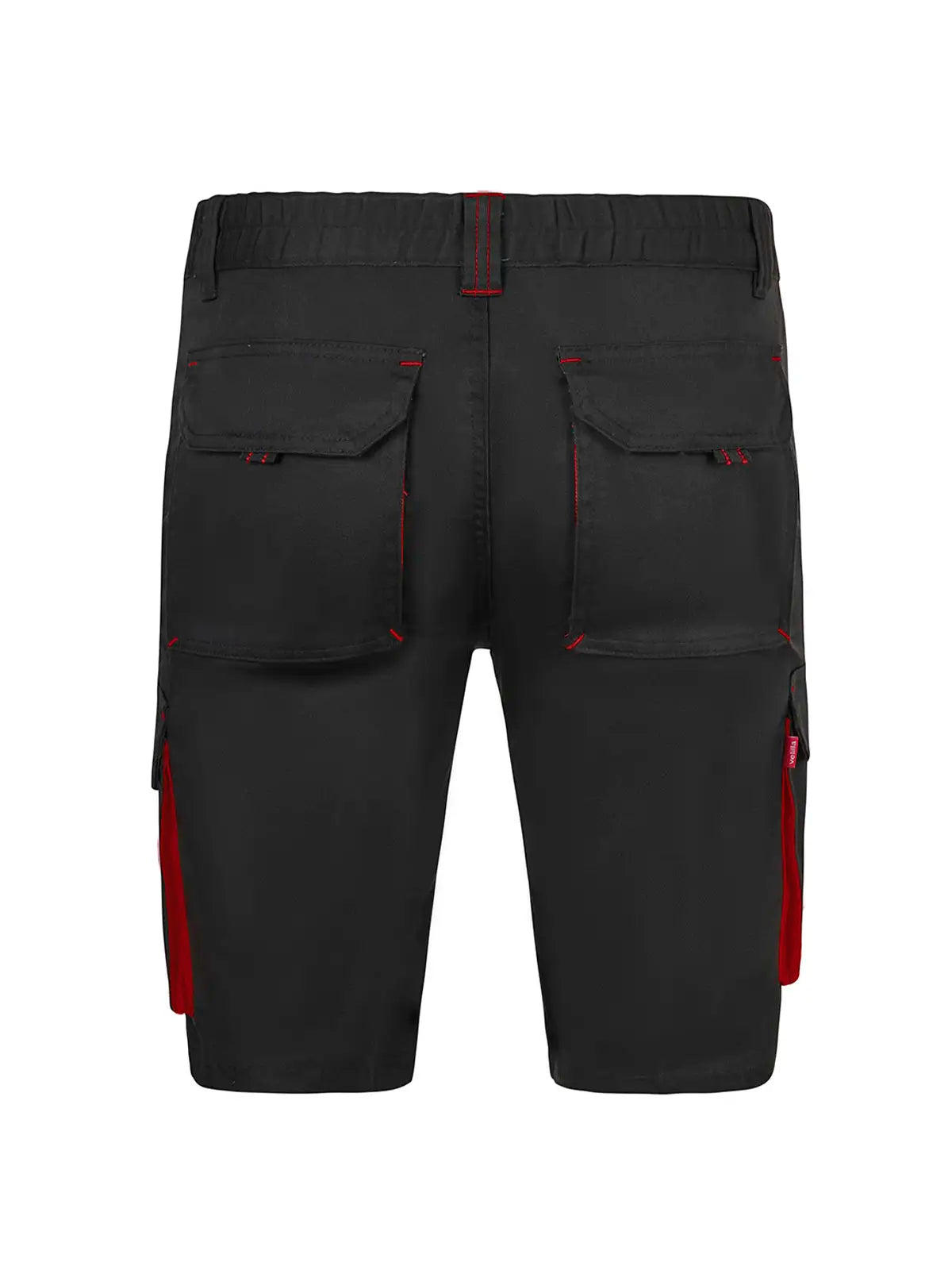 Pantalón corto stretch bicolor multibolsillos Velilla 103034S