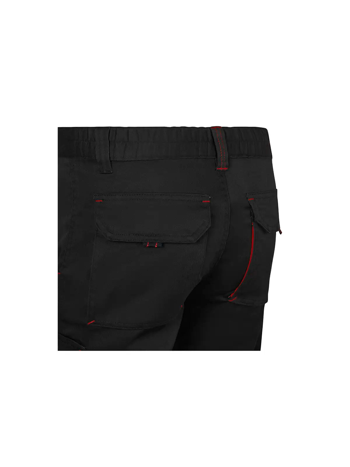 Pantalón corto stretch bicolor multibolsillos Velilla 103034S