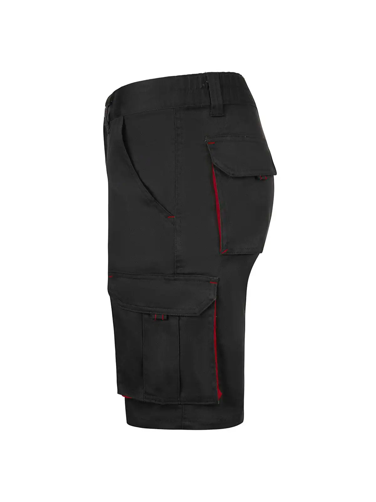 Pantalón corto stretch bicolor multibolsillos Velilla 103034S