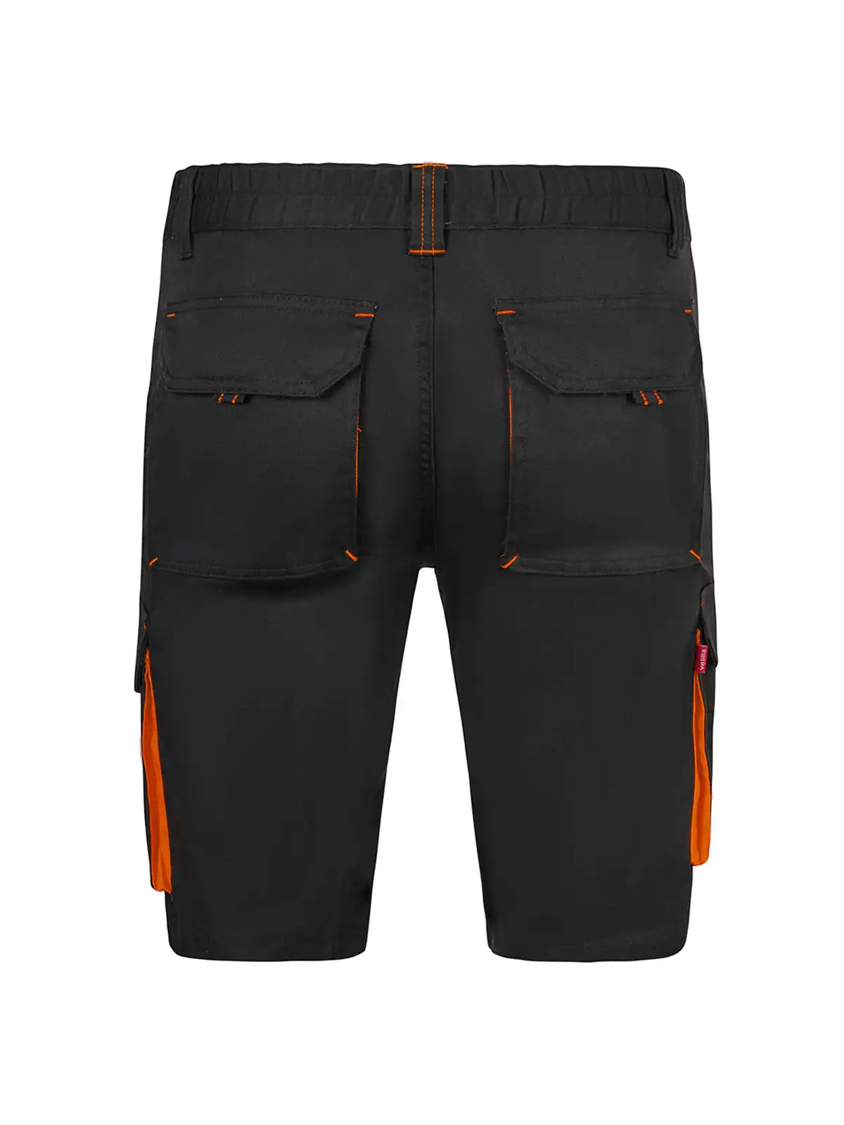 Pantalón corto stretch bicolor multibolsillos Velilla 103034S