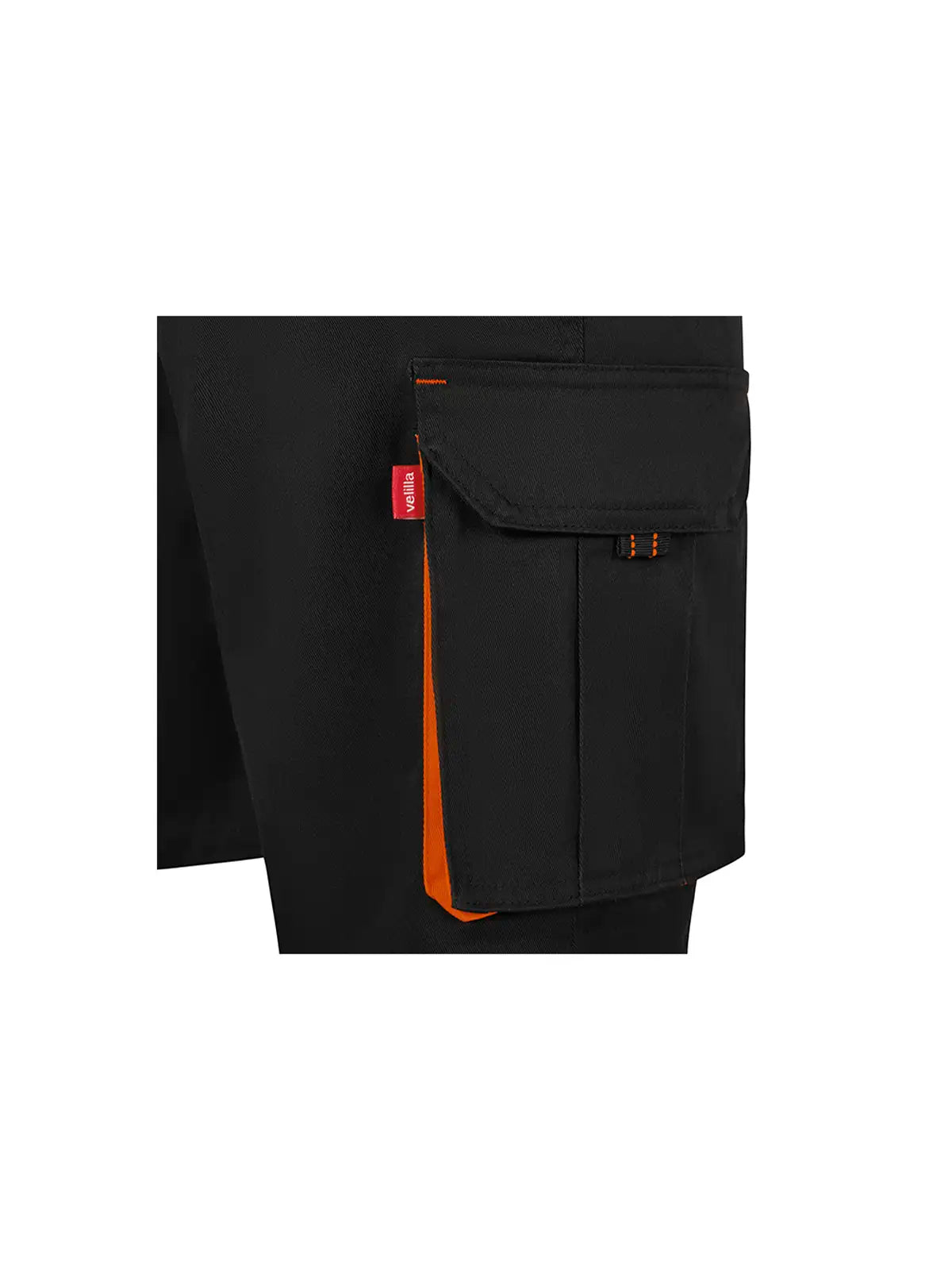 Pantalón corto stretch bicolor multibolsillos Velilla 103034S