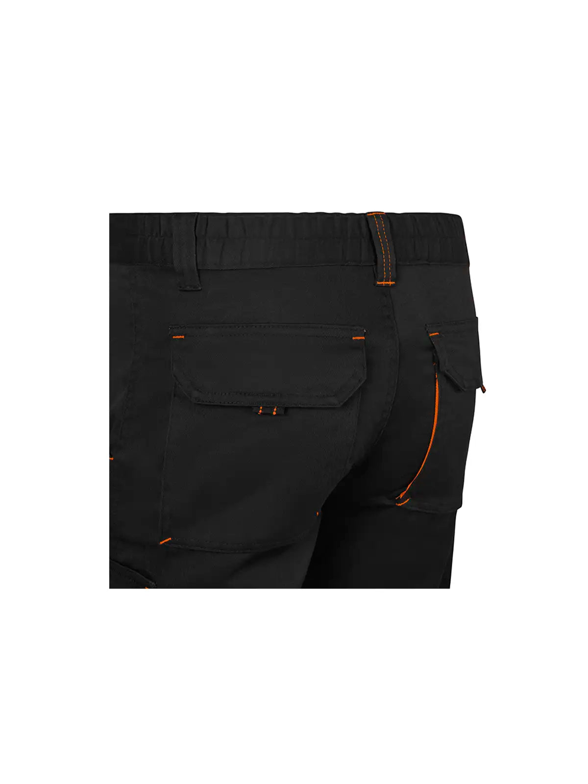 Pantalón corto stretch bicolor multibolsillos Velilla 103034S