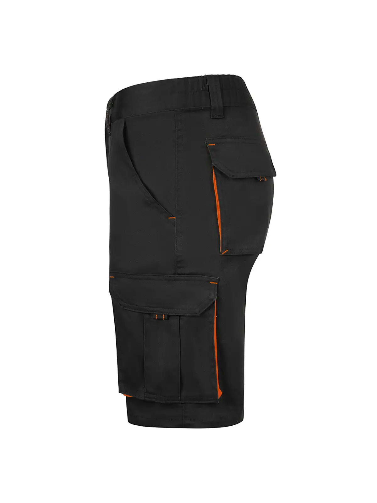 Pantalón corto stretch bicolor multibolsillos Velilla 103034S