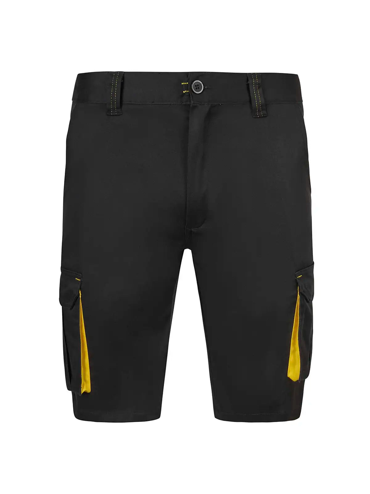 Pantalón corto stretch bicolor multibolsillos Velilla 103034S