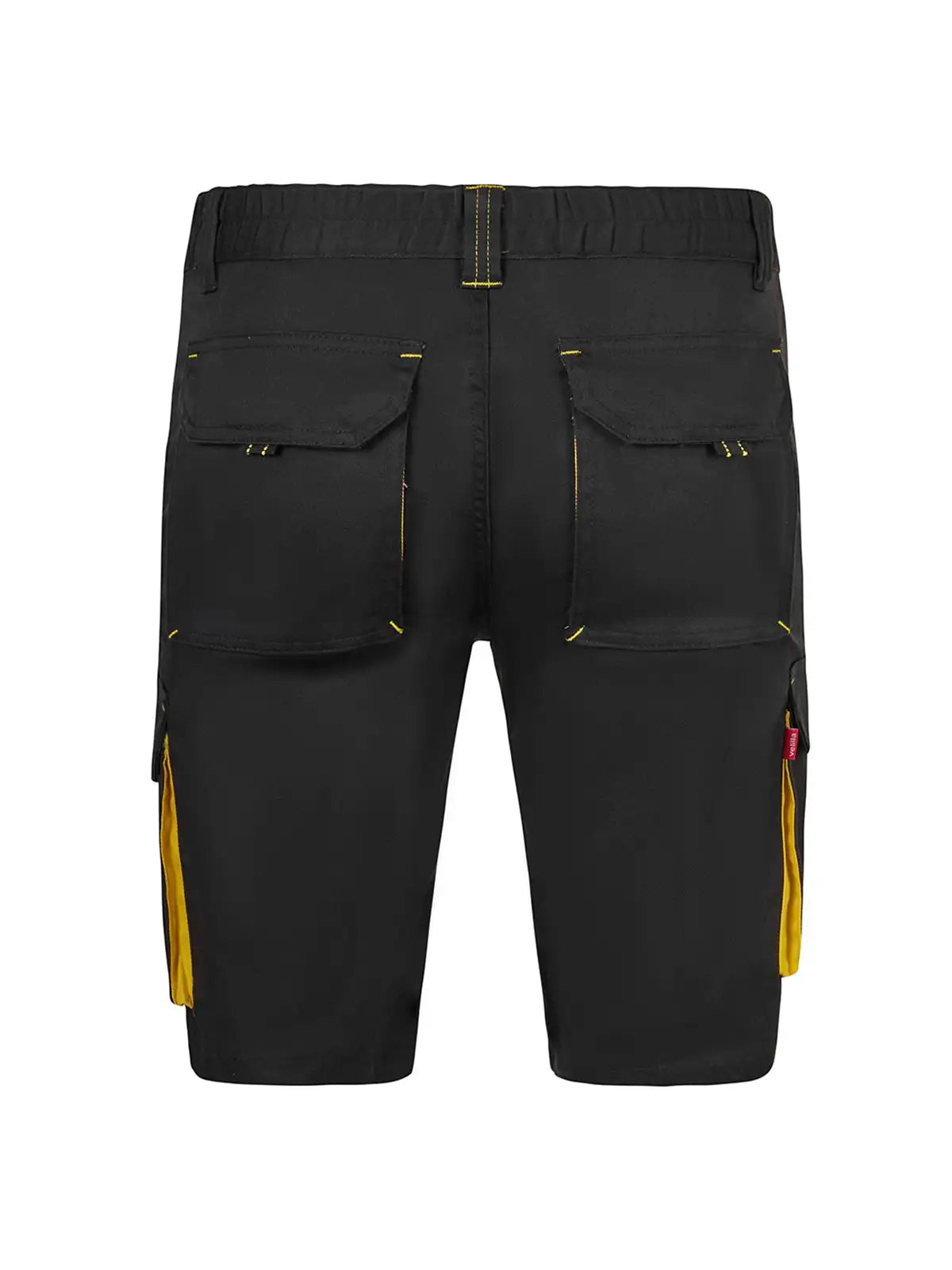 Pantalón corto stretch bicolor multibolsillos Velilla 103034S