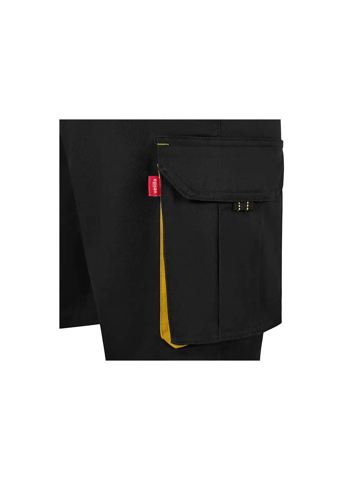 Pantalón corto stretch bicolor multibolsillos Velilla 103034S
