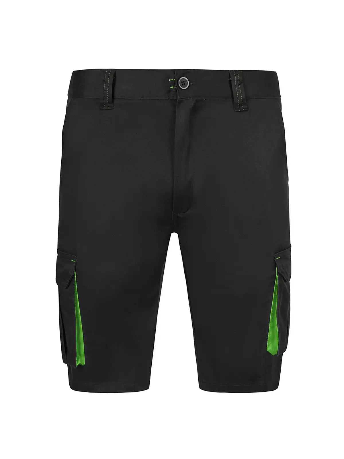 Pantalón corto stretch bicolor multibolsillos Velilla 103034S