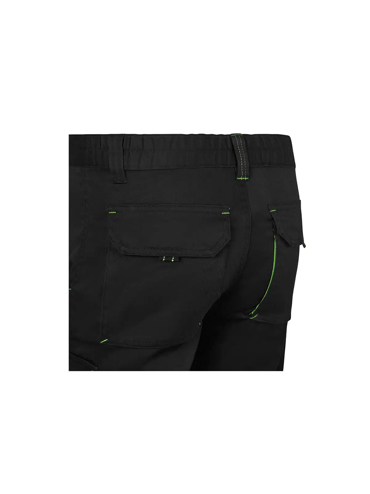 Pantalón corto stretch bicolor multibolsillos Velilla 103034S