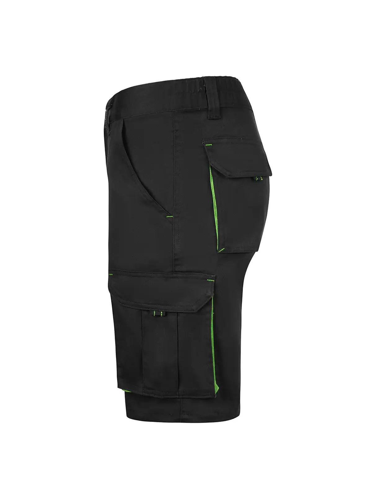 Pantalón corto stretch bicolor multibolsillos Velilla 103034S