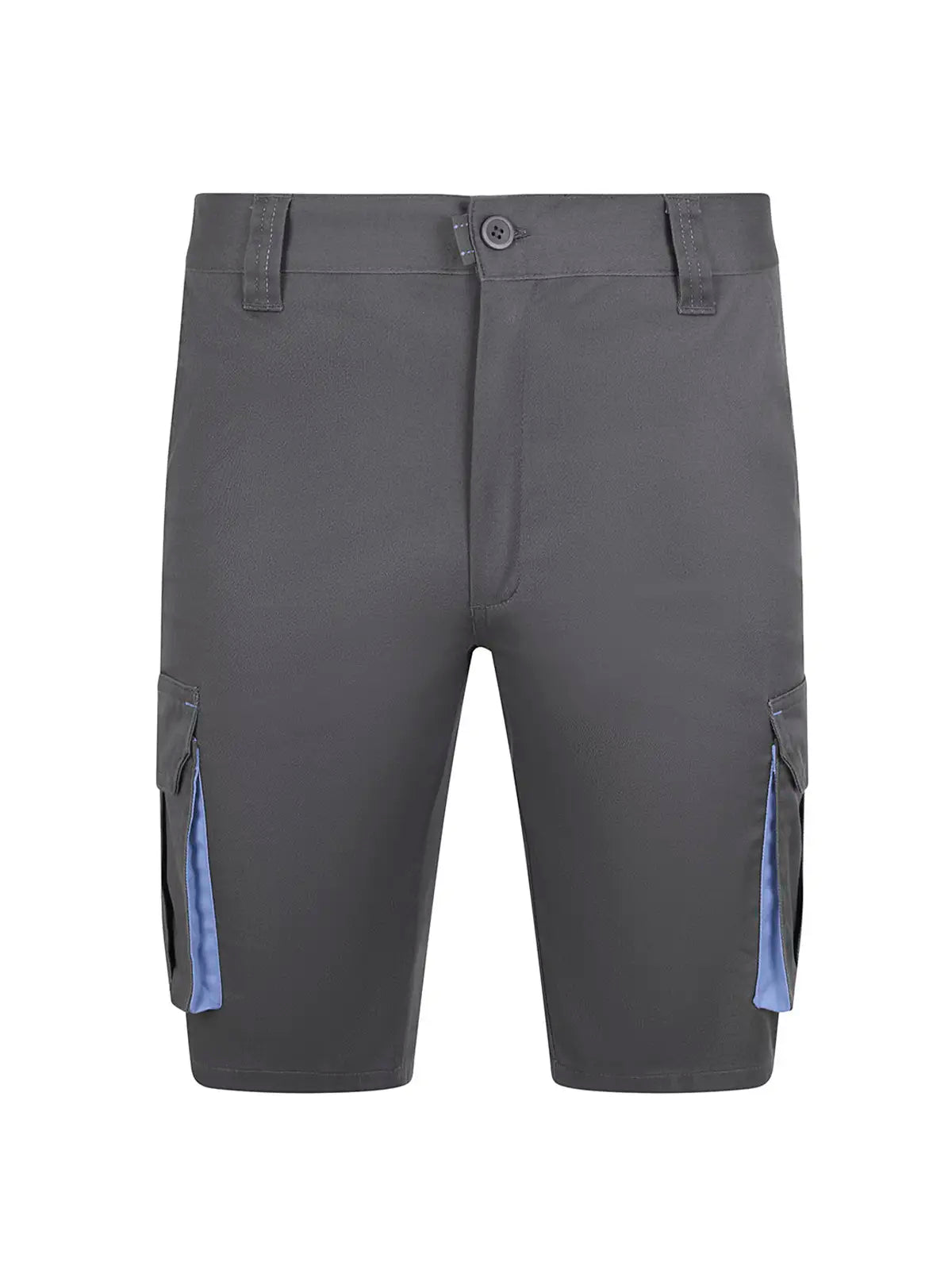 Pantalón corto stretch bicolor multibolsillos Velilla 103034S