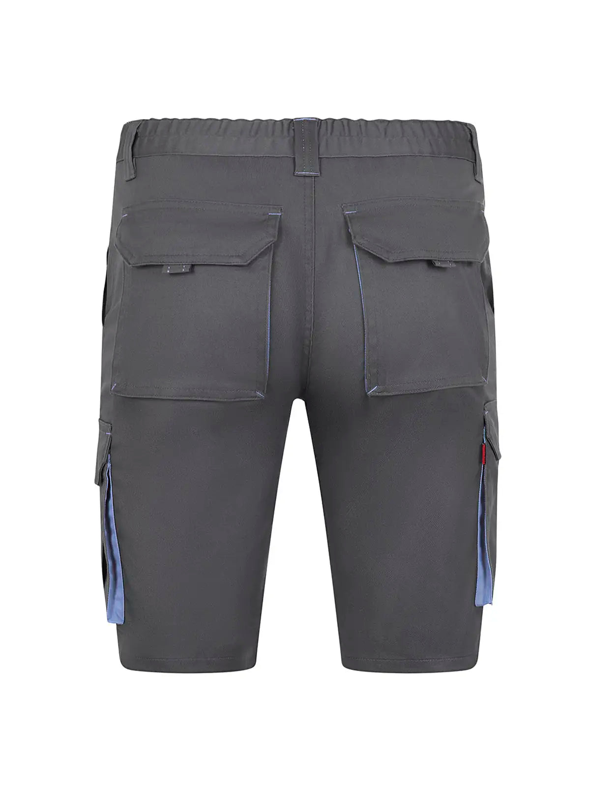 Pantalón corto stretch bicolor multibolsillos Velilla 103034S
