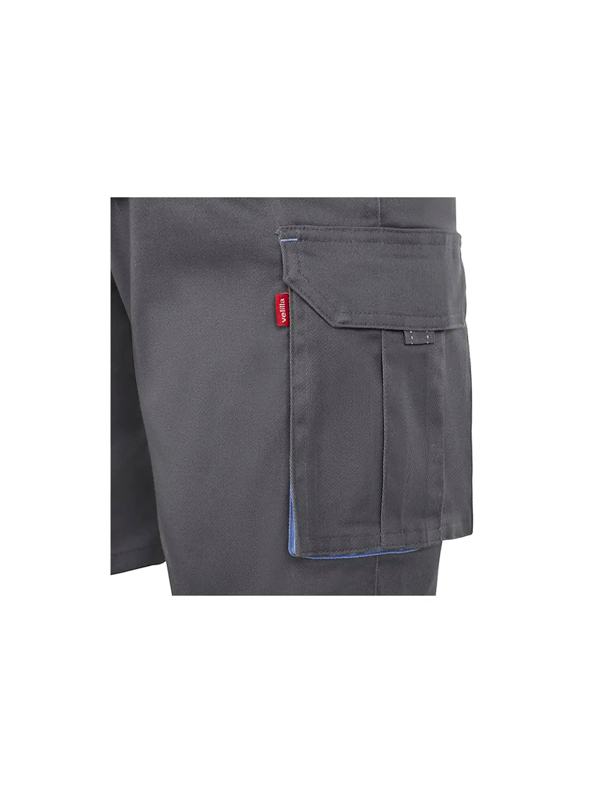 Pantalón corto stretch bicolor multibolsillos Velilla 103034S