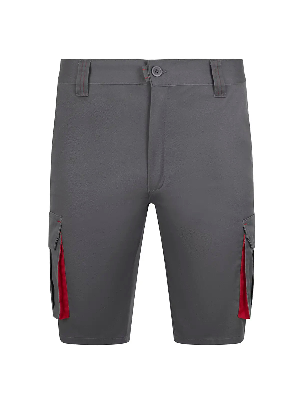 Pantalón corto stretch bicolor multibolsillos Velilla 103034S