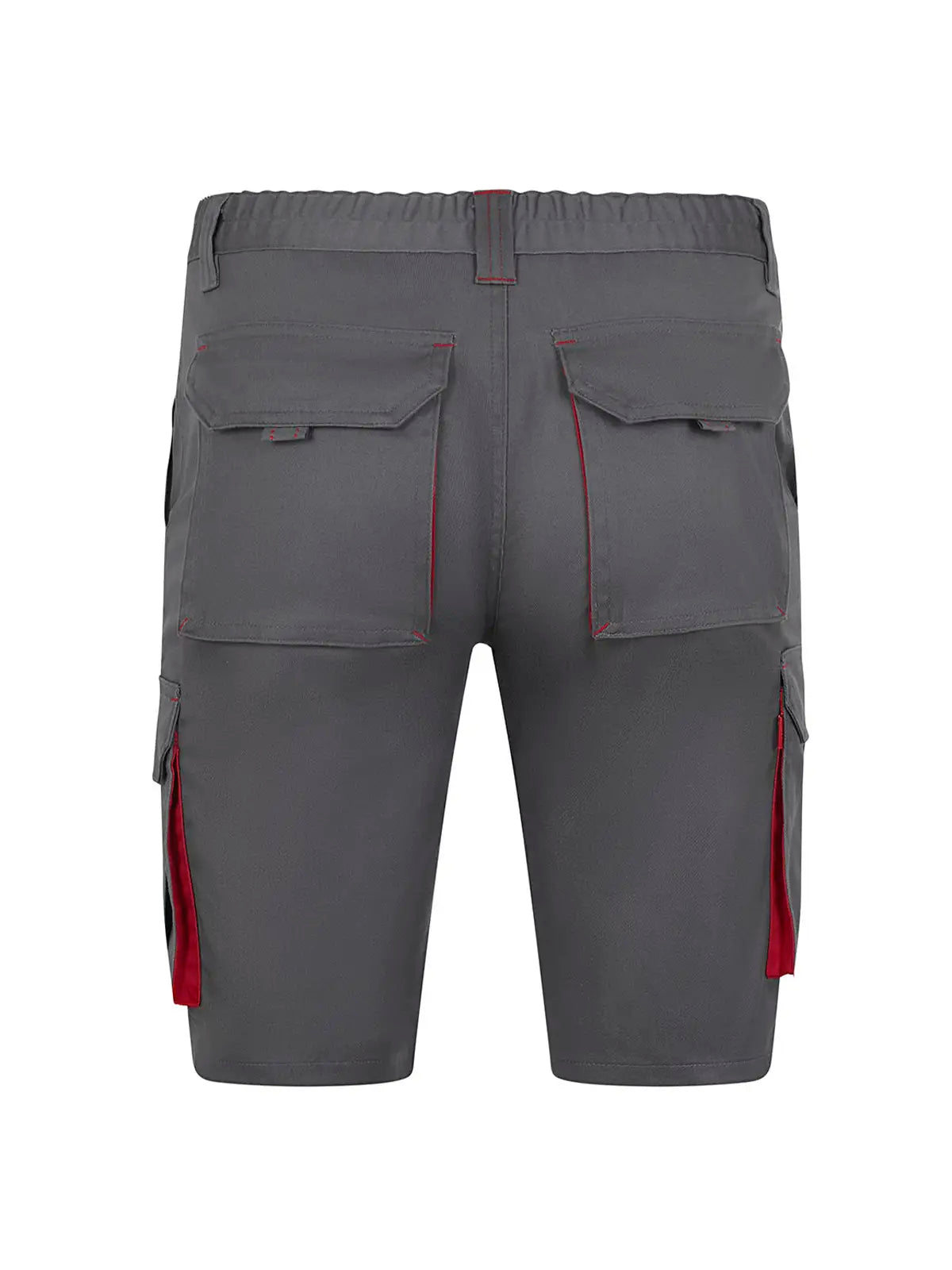 Pantalón corto stretch bicolor multibolsillos Velilla 103034S