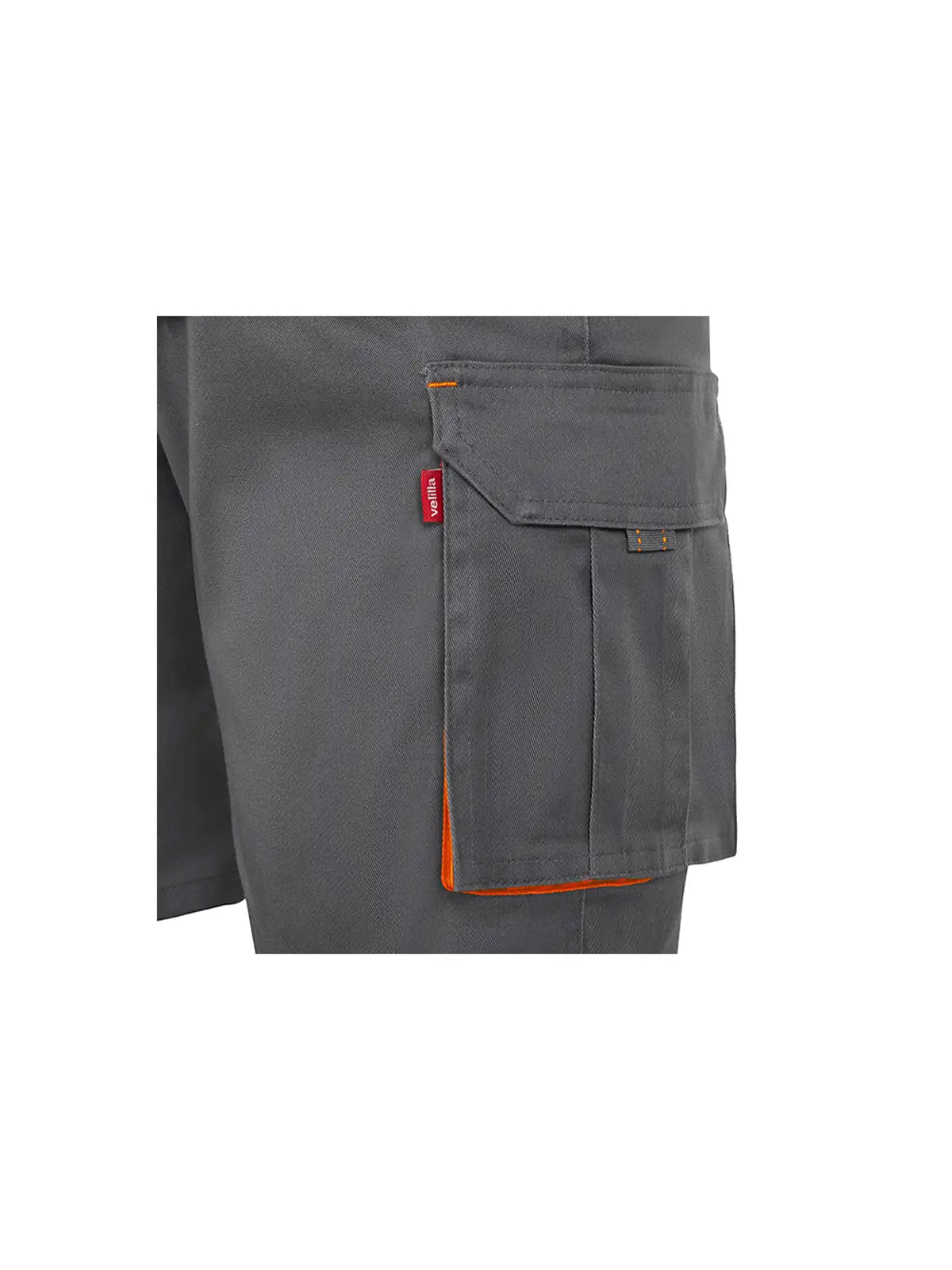 Pantalón corto stretch bicolor multibolsillos Velilla 103034S