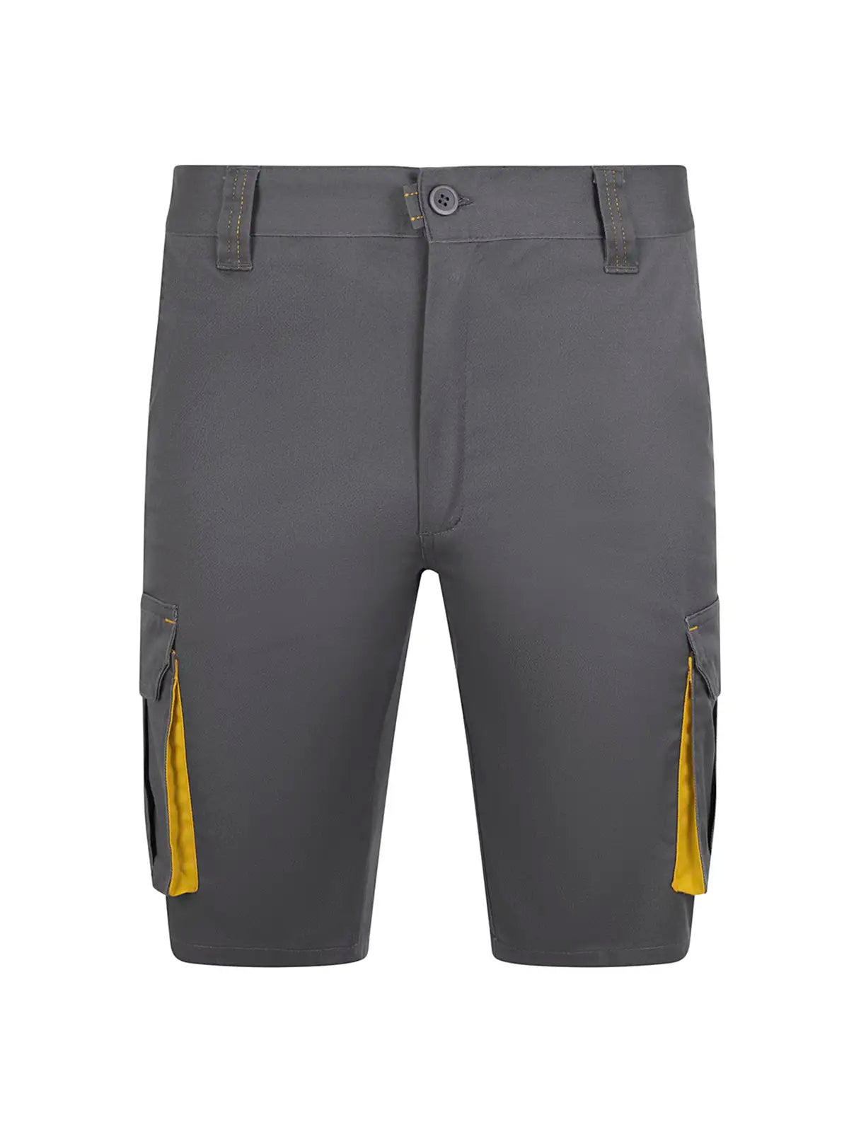 Pantalón corto stretch bicolor multibolsillos Velilla 103034S