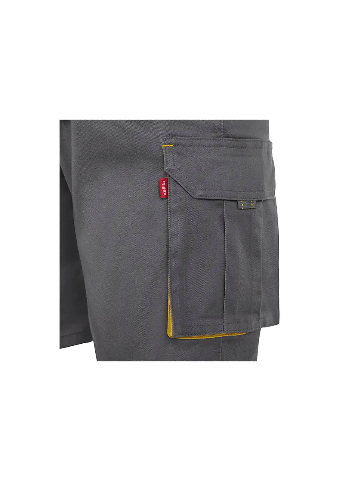 Pantalón corto stretch bicolor multibolsillos Velilla 103034S