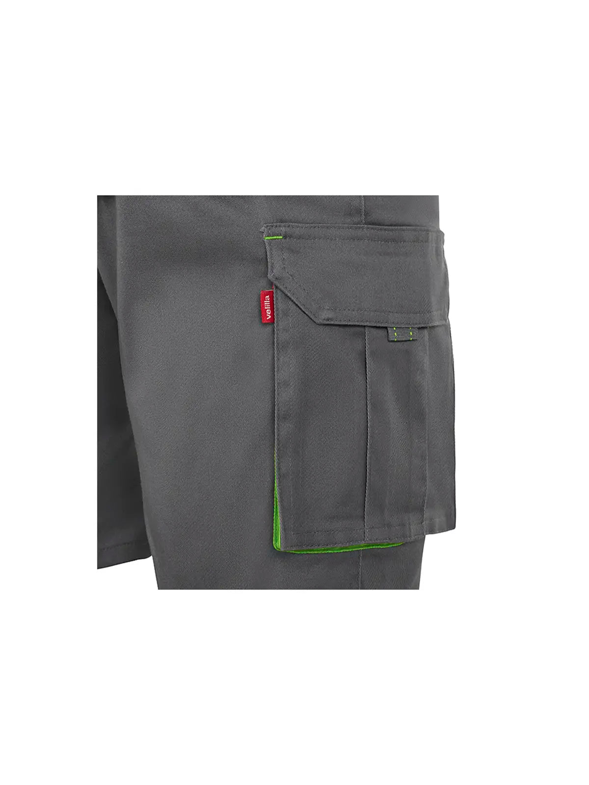 Pantalón corto stretch bicolor multibolsillos Velilla 103034S