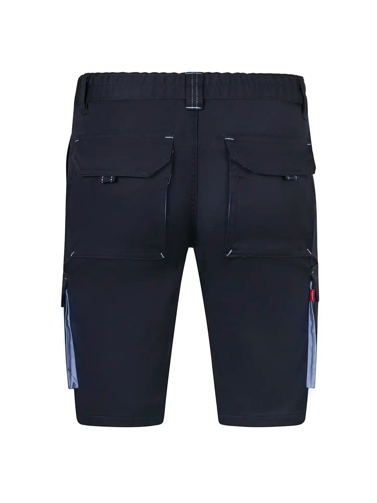 Pantalón corto stretch bicolor multibolsillos Velilla 103034S