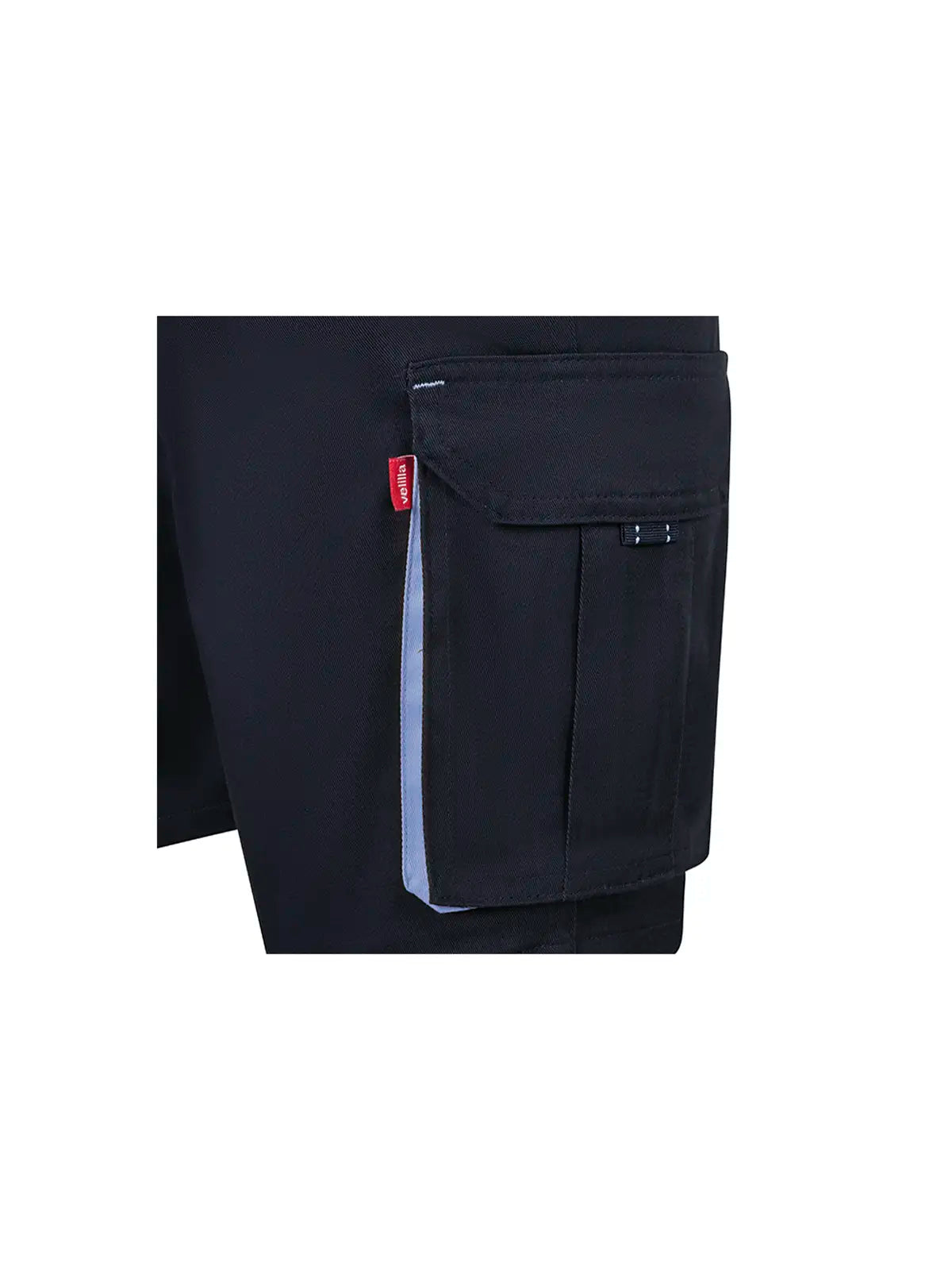 Pantalón corto stretch bicolor multibolsillos Velilla 103034S