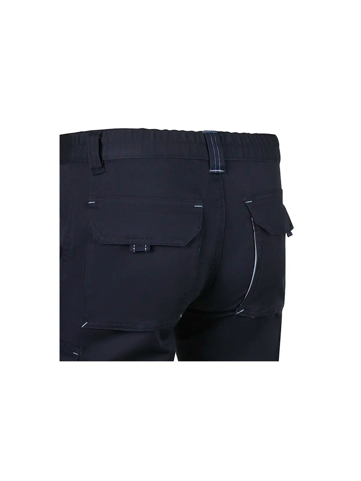 Pantalón corto stretch bicolor multibolsillos Velilla 103034S