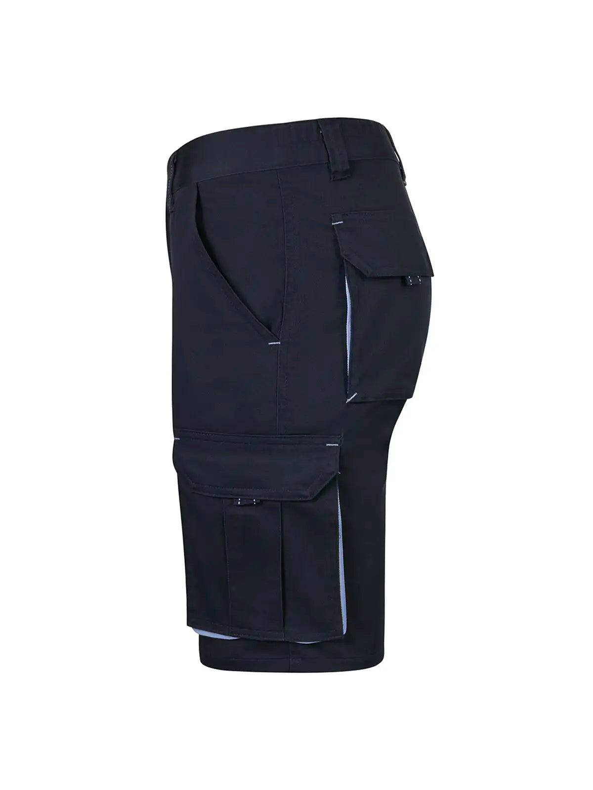 Pantalón corto stretch bicolor multibolsillos Velilla 103034S