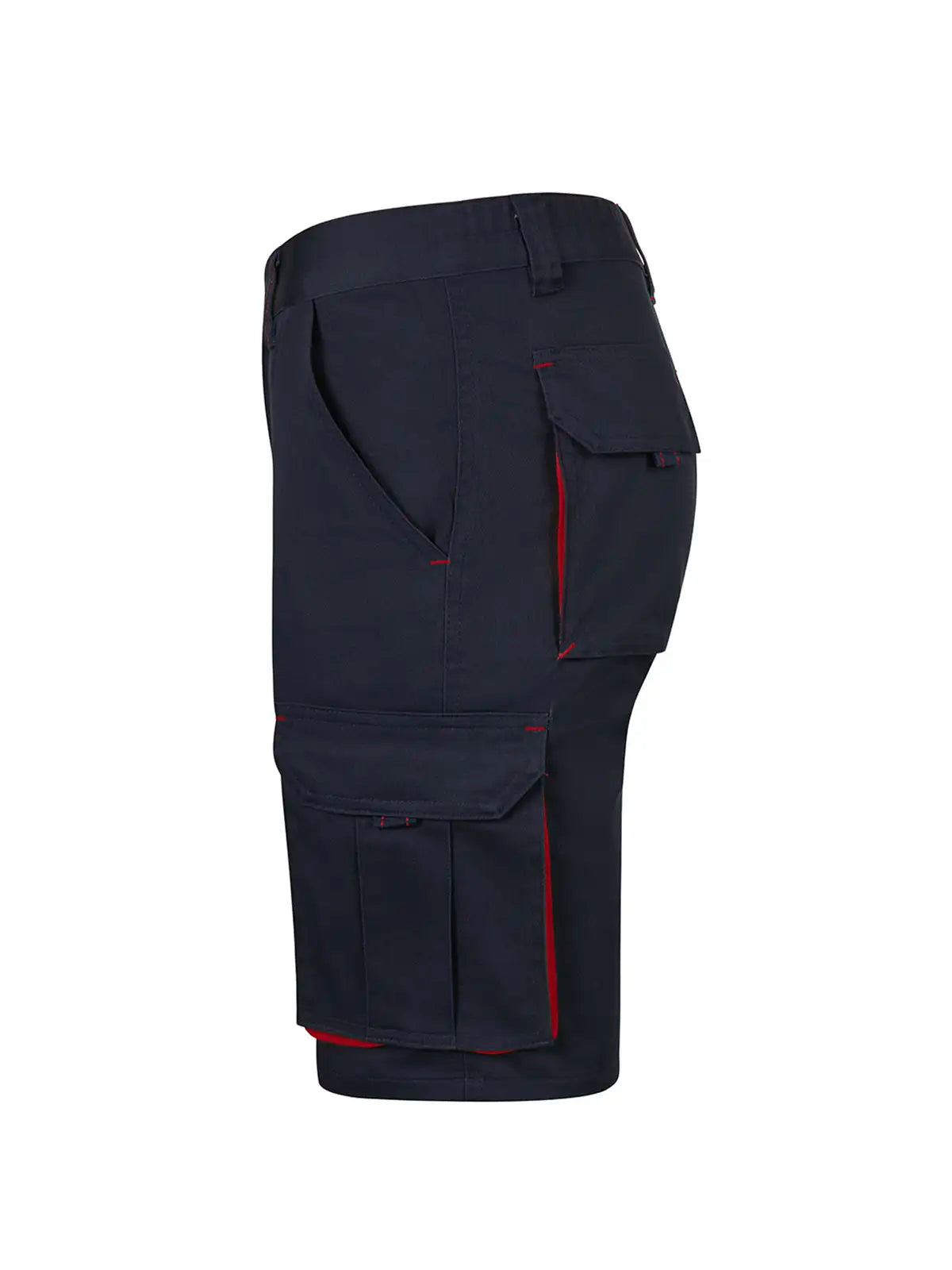 Pantalón corto stretch bicolor multibolsillos Velilla 103034S