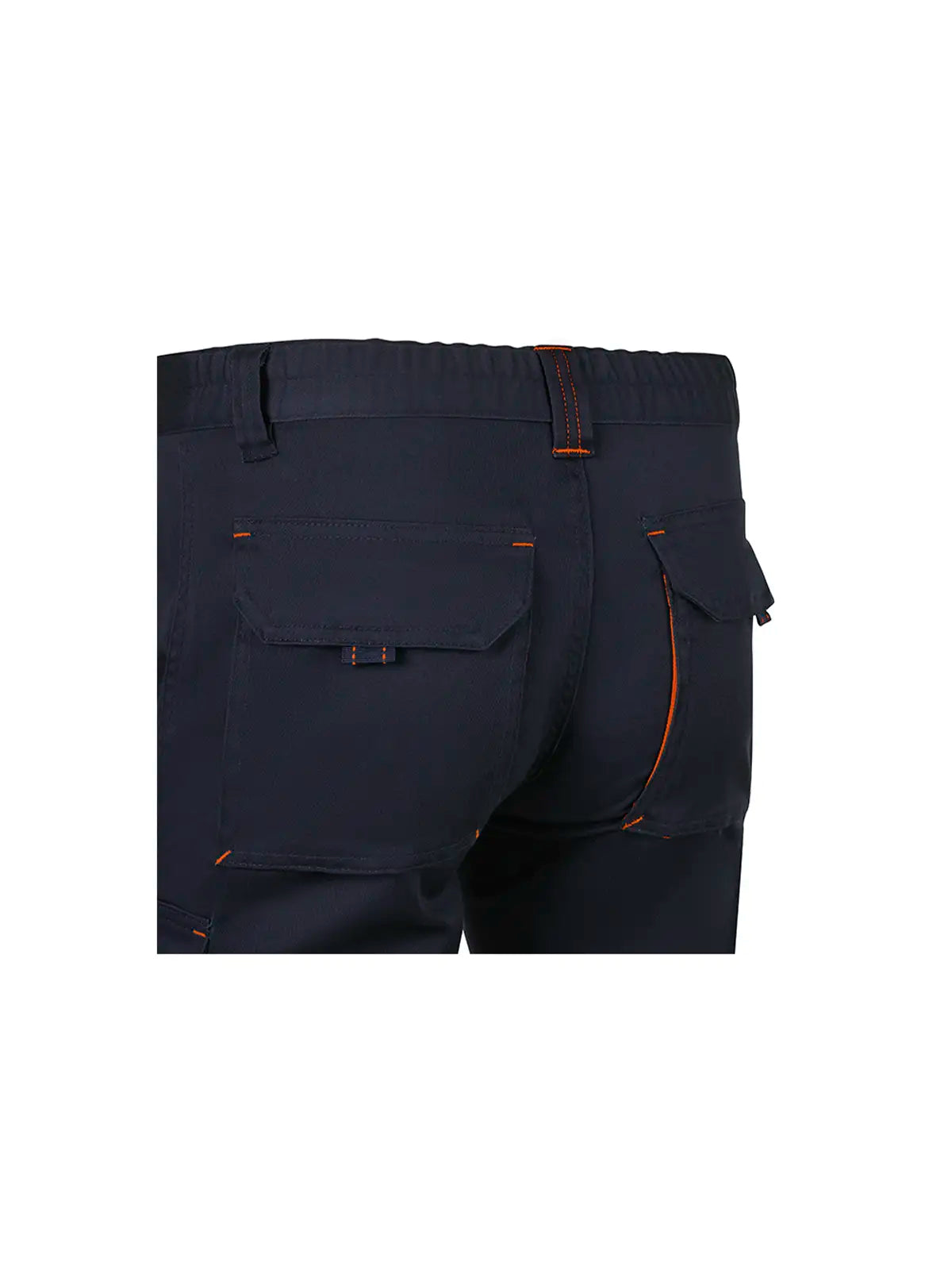 Pantalón corto stretch bicolor multibolsillos Velilla 103034S